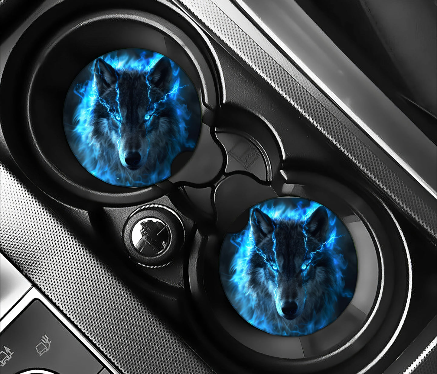 Electric Blue Wolf