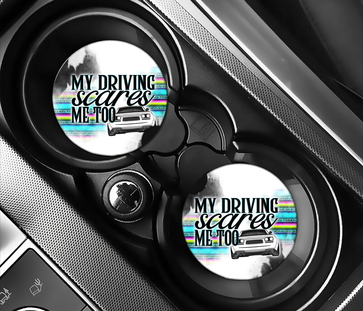 My driving scares me too