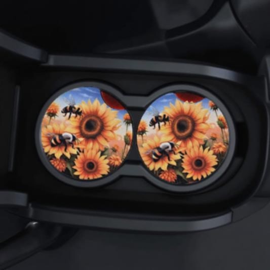 Bees and Sunflowers