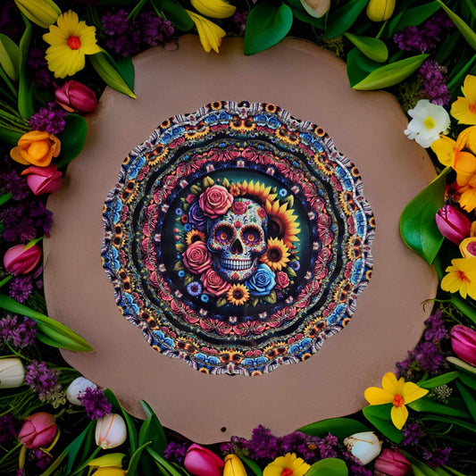 Floral Skull