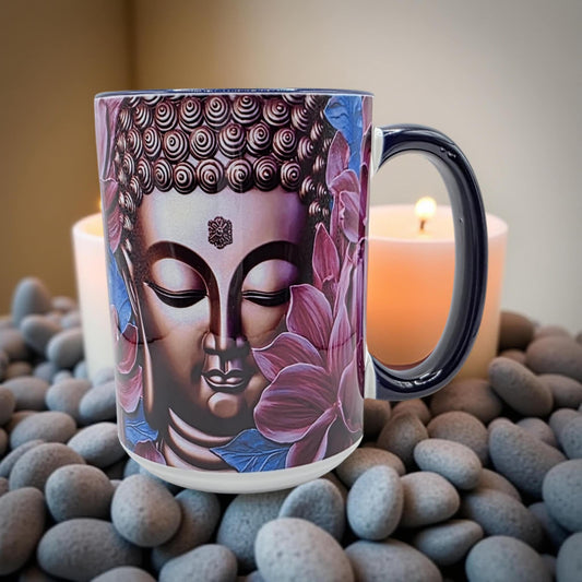 Purple buddha
