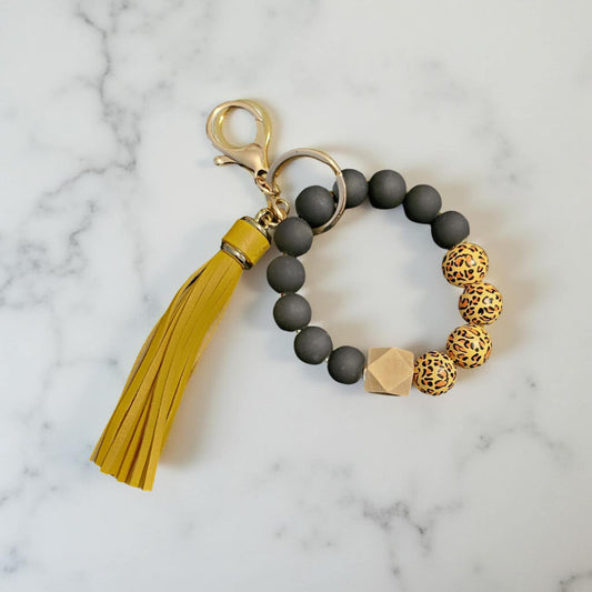 Black & Orange & Brown Leopard Print