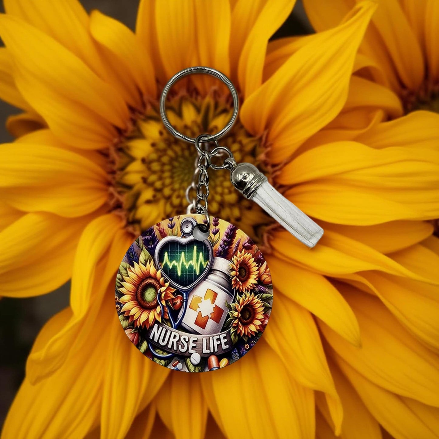 Nurse Life with Sunflowers