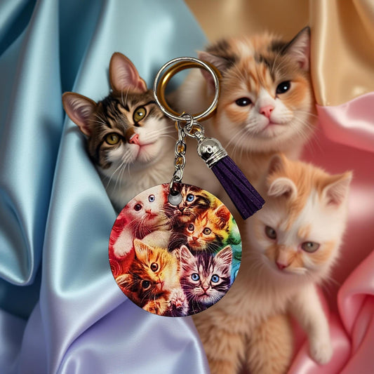 Playful cute kittens