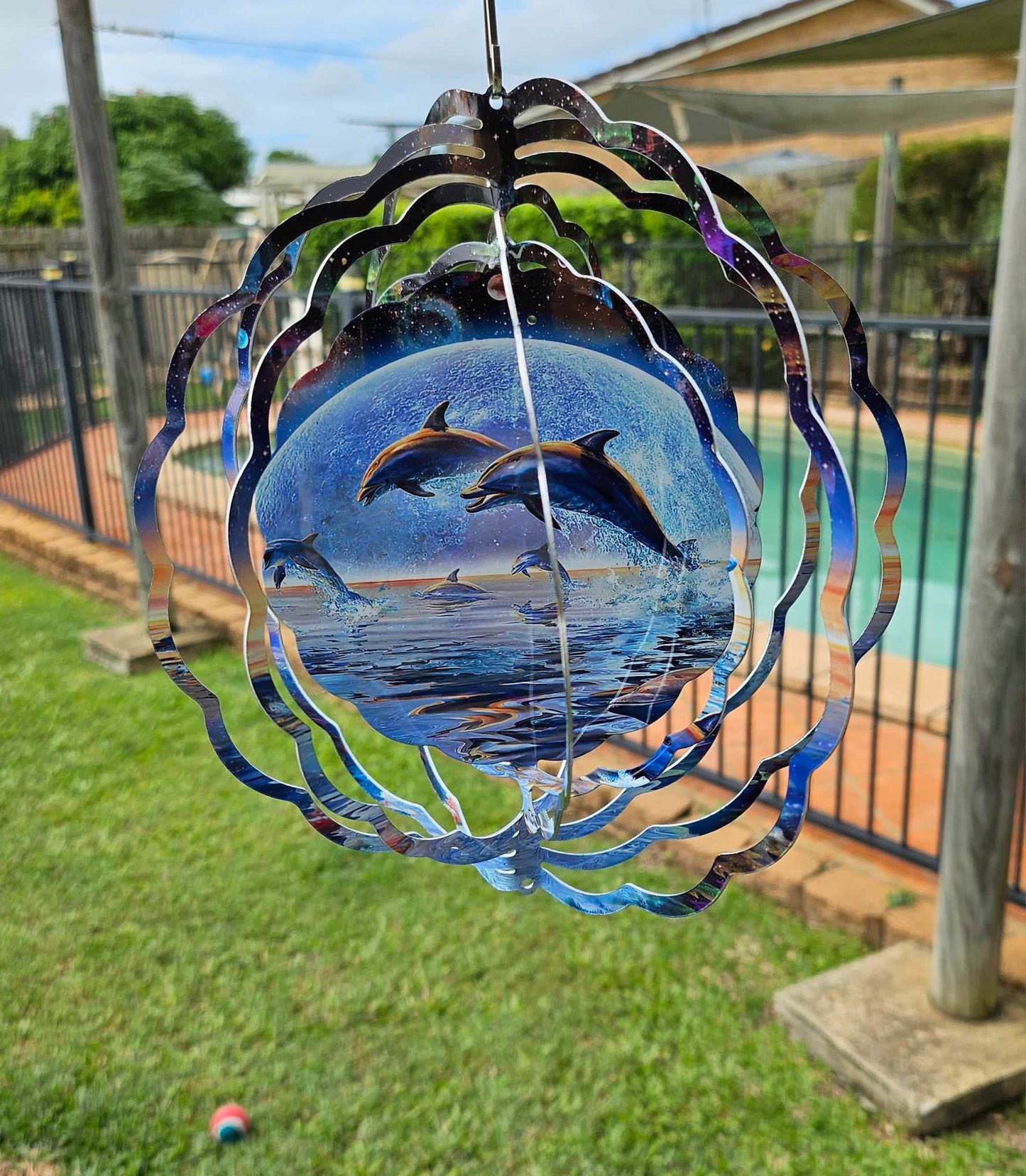 Breaching Dolphins