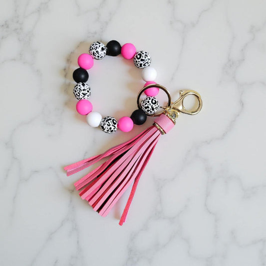 Hot Pink, Black & White