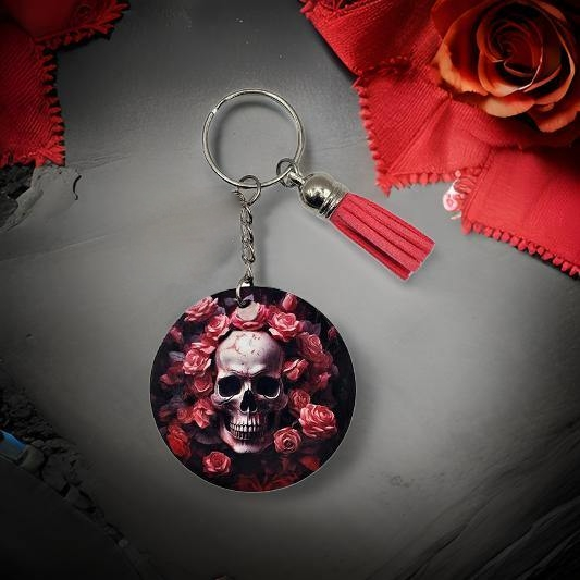 Skulls and Pink Floral