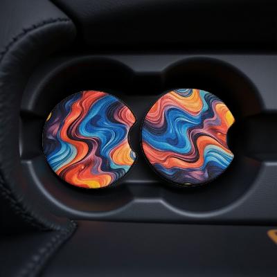 Rainbow swirls