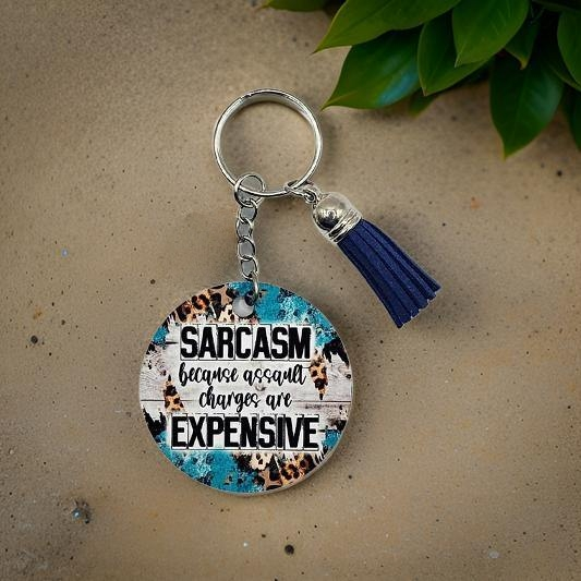 Sarcasm because assault charges are expensive