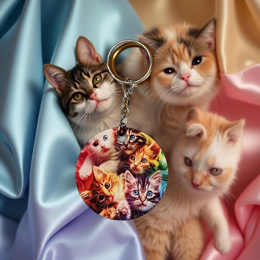 Playful cute kittens