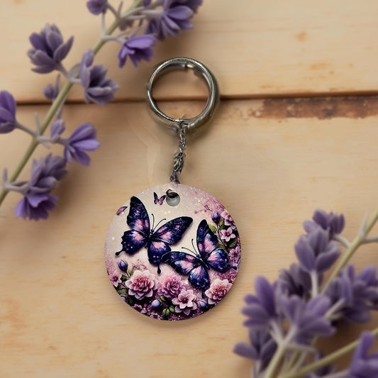 Purple butterflies