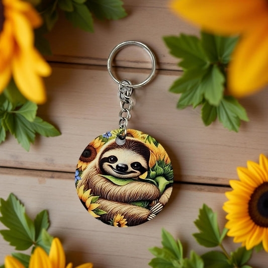 Sloth and Sunflowers