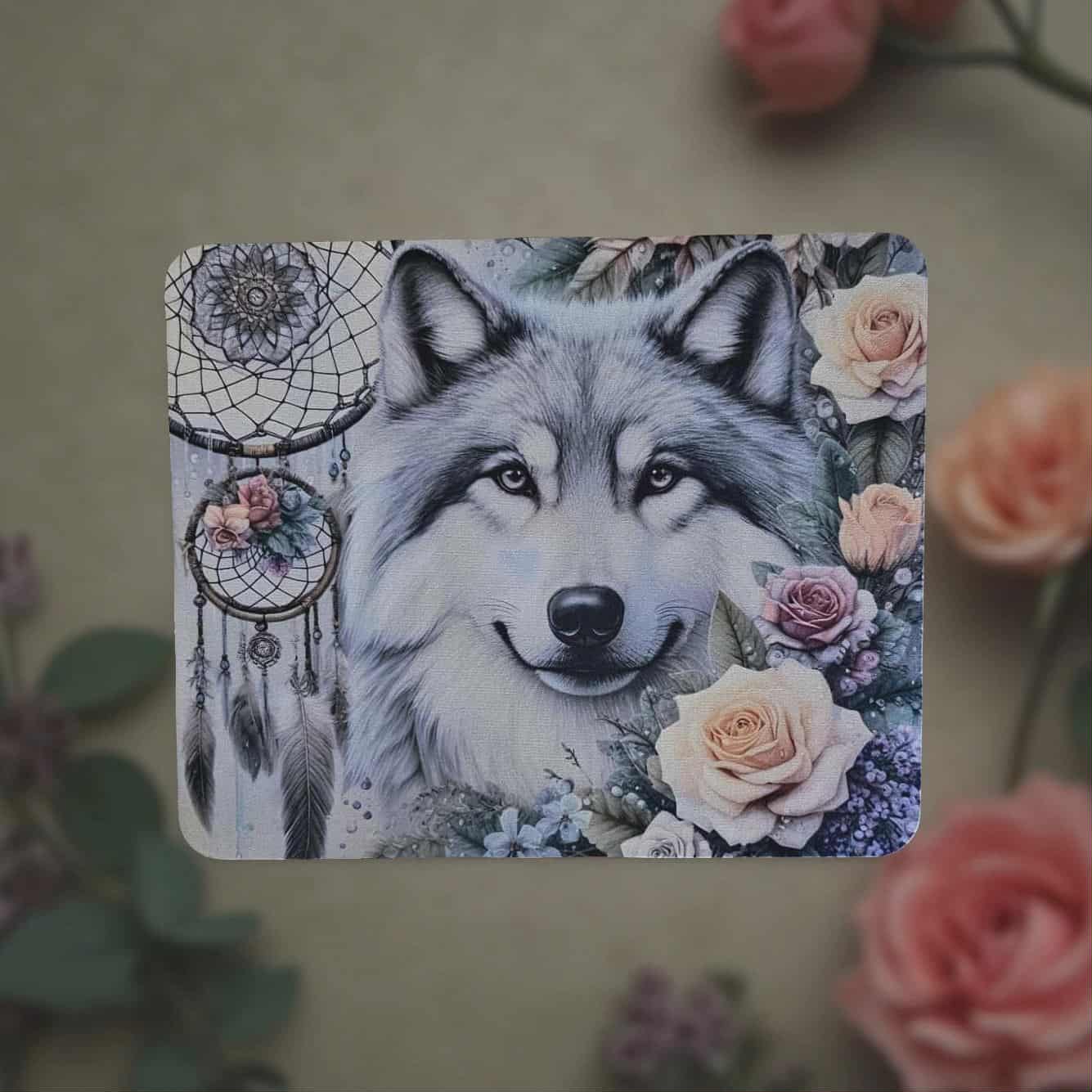 Wolf & Dream catcher