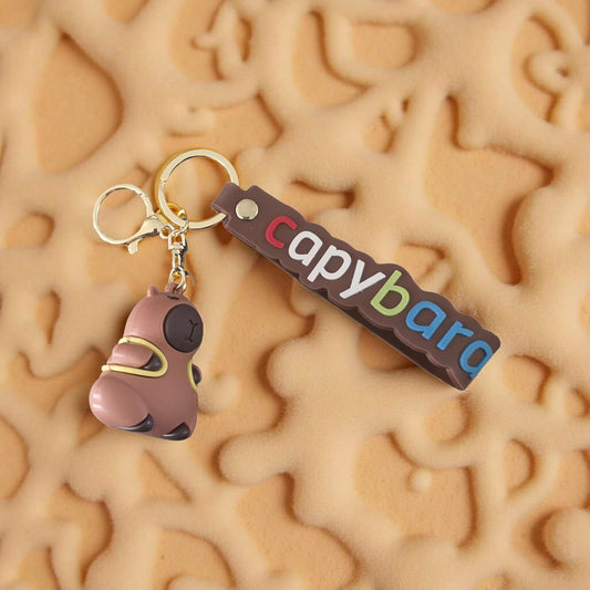 Capybara with Yellow Backpack