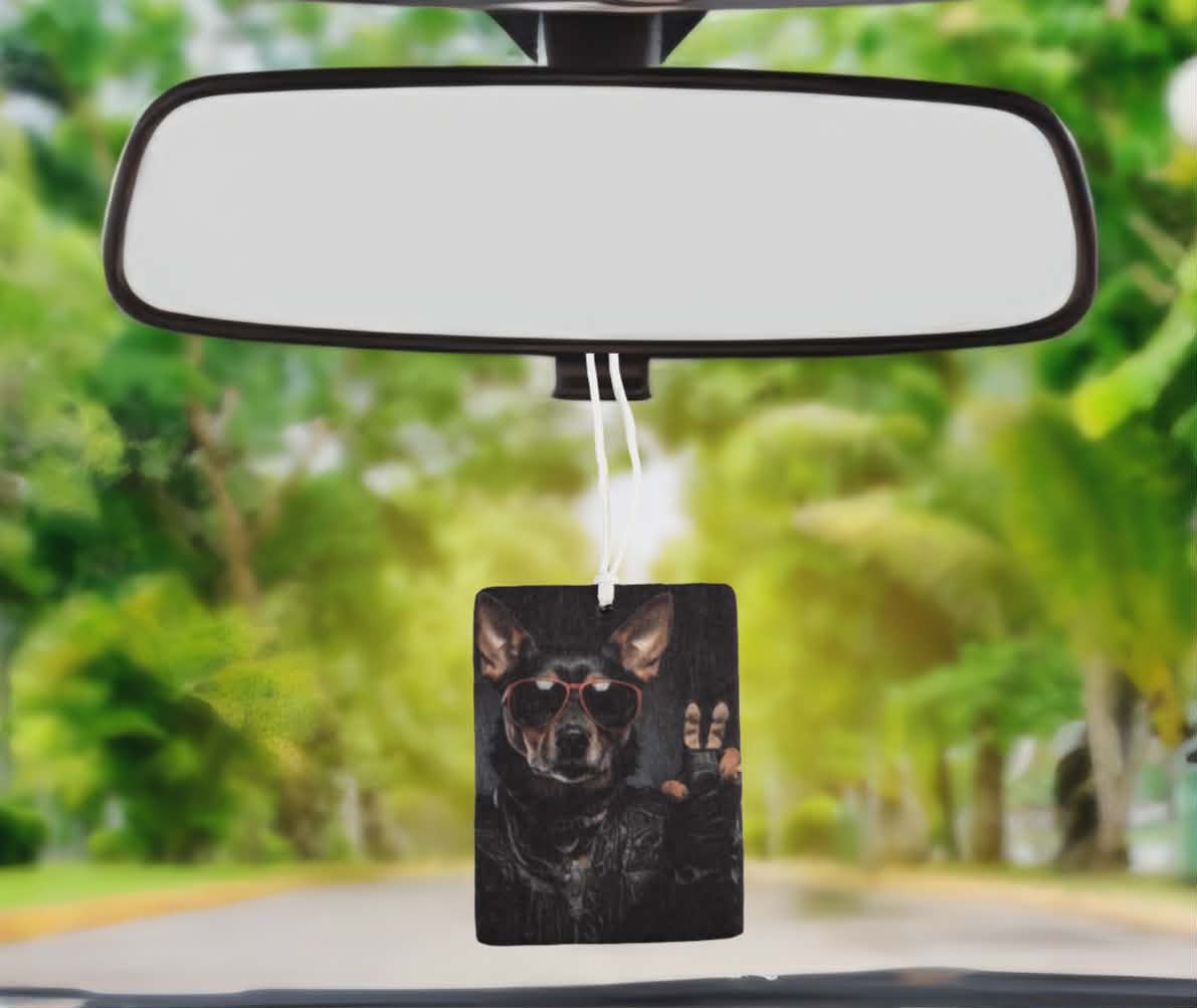 Cool Dog Wearing Sunglasses