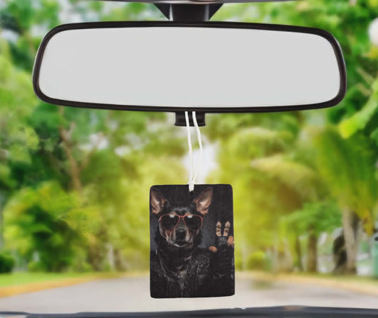 Cool Dog Wearing Sunglasses