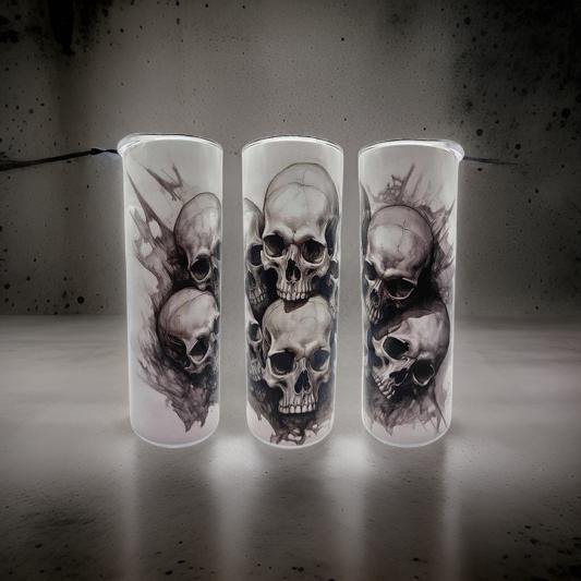 Grey Smoke and Skulls
