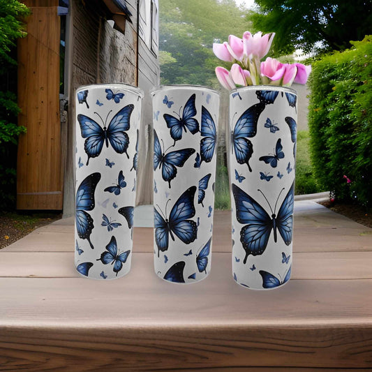 Classic Blue Butterflies