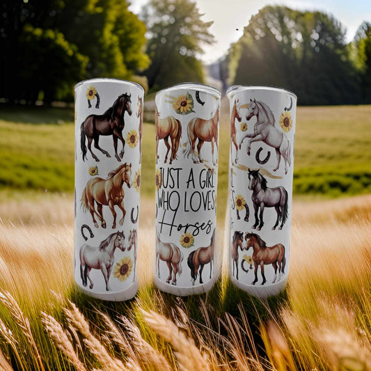 Just a girl who loves horses
