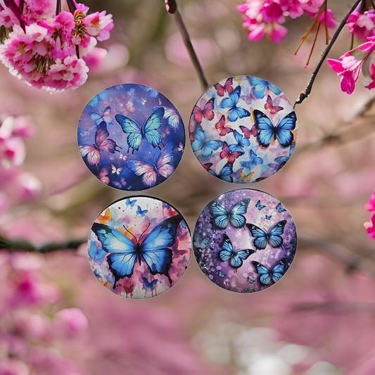 Pink and Purple Butterflies