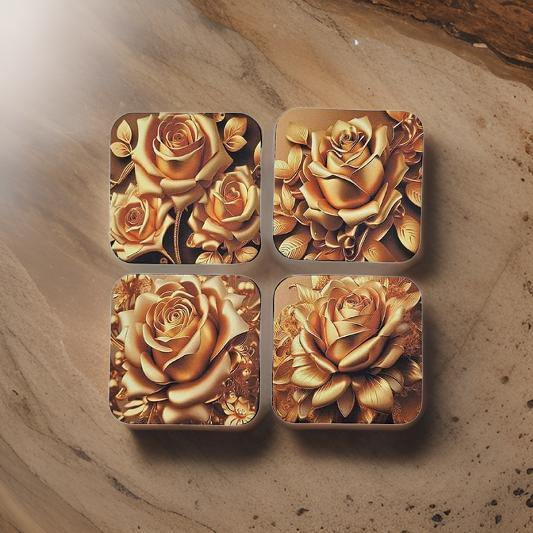 Gold roses