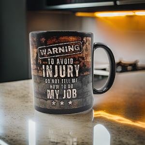 Warning to avoid Injury do not tell me how to do my job