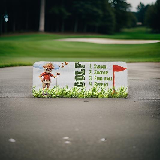 GOLF -  swing, swear, find ball, repeat