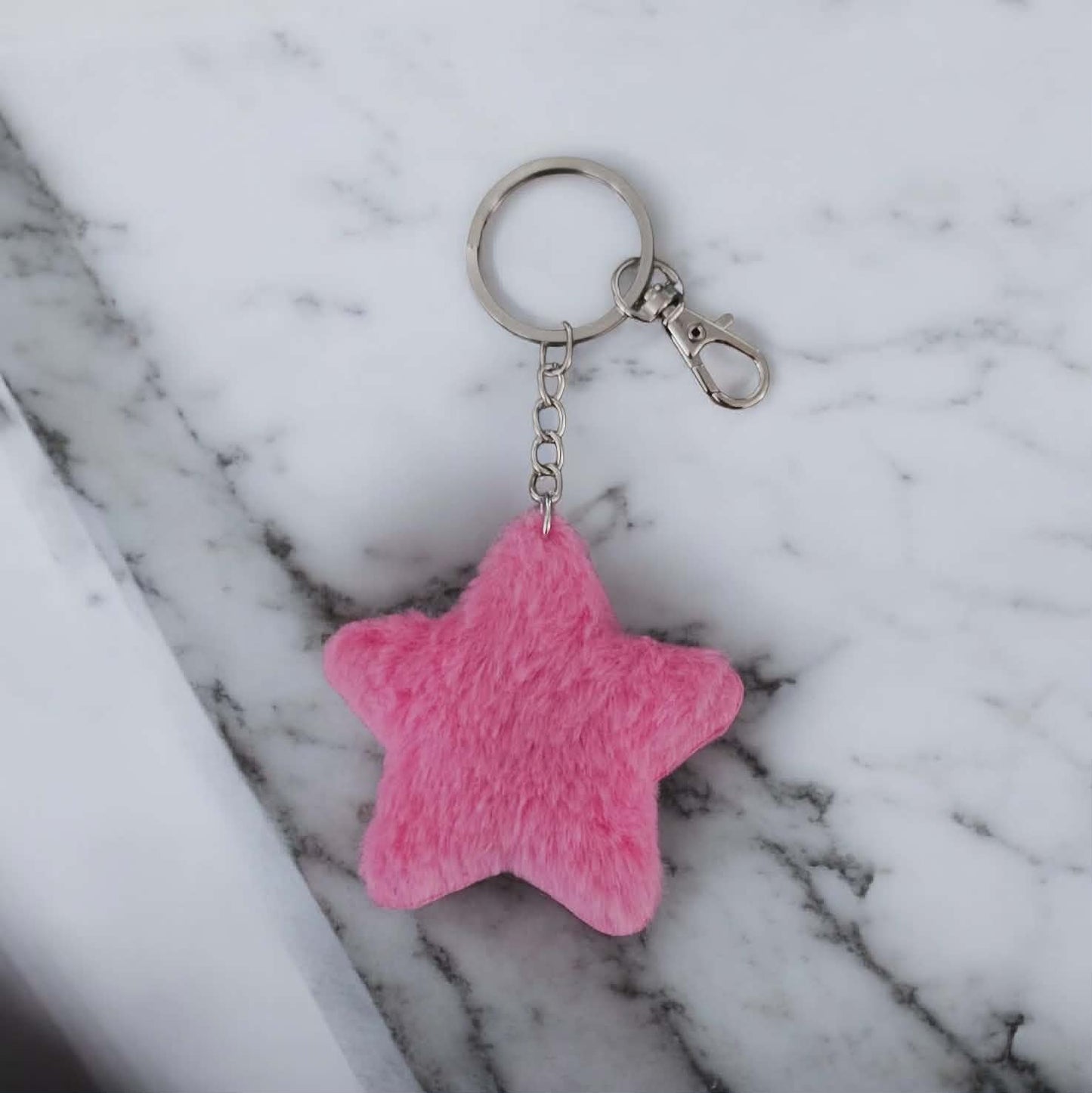 Plush Star Keychain