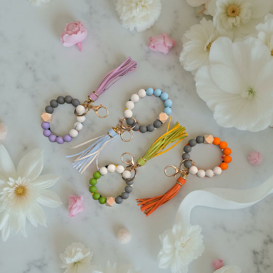 Coloured with dark grey and marble white