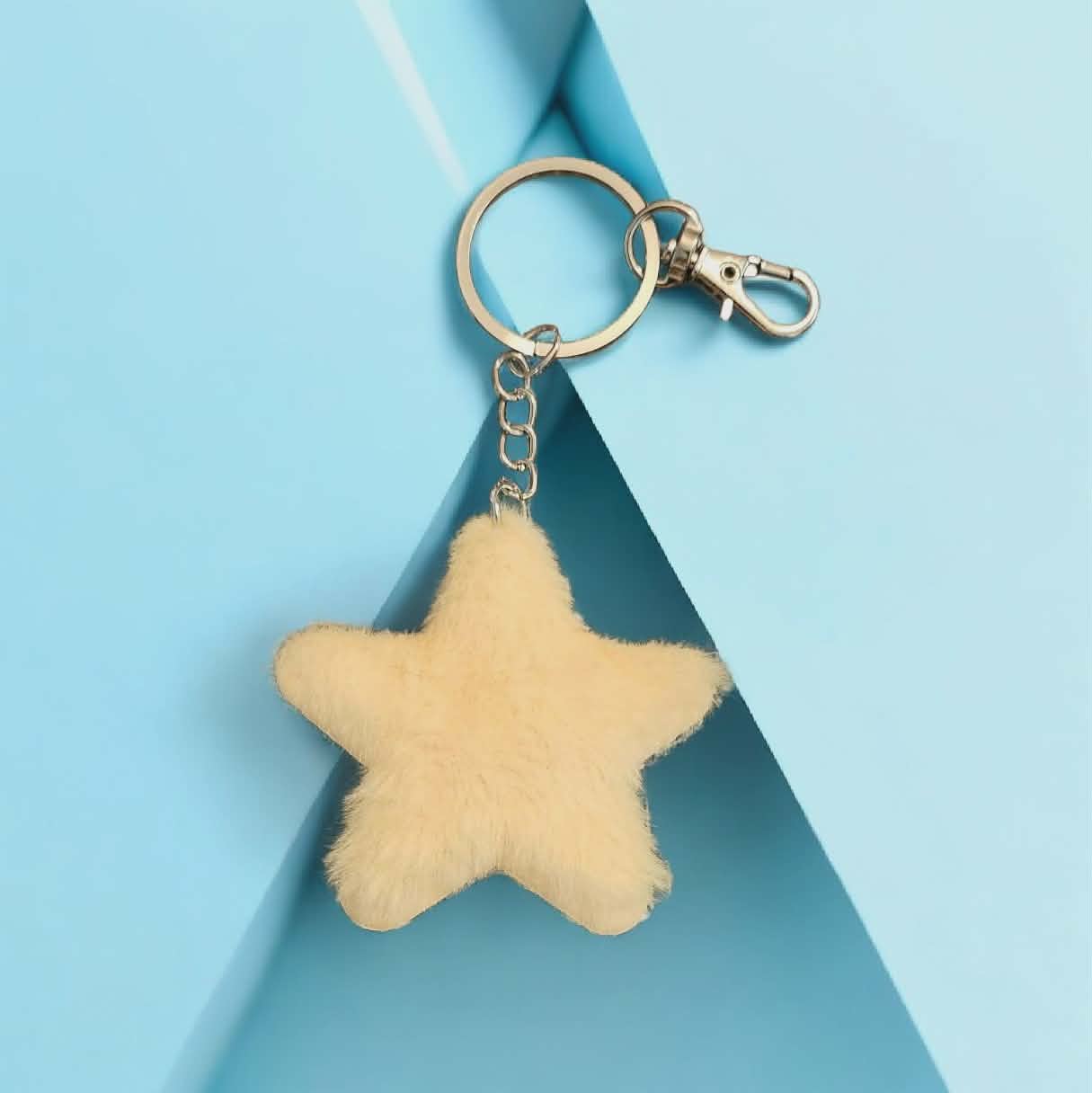 Plush Star Keychain