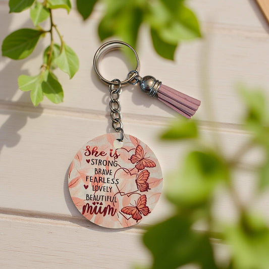 She is Strong....brave....fearless....lovely....beautiful.. MUM