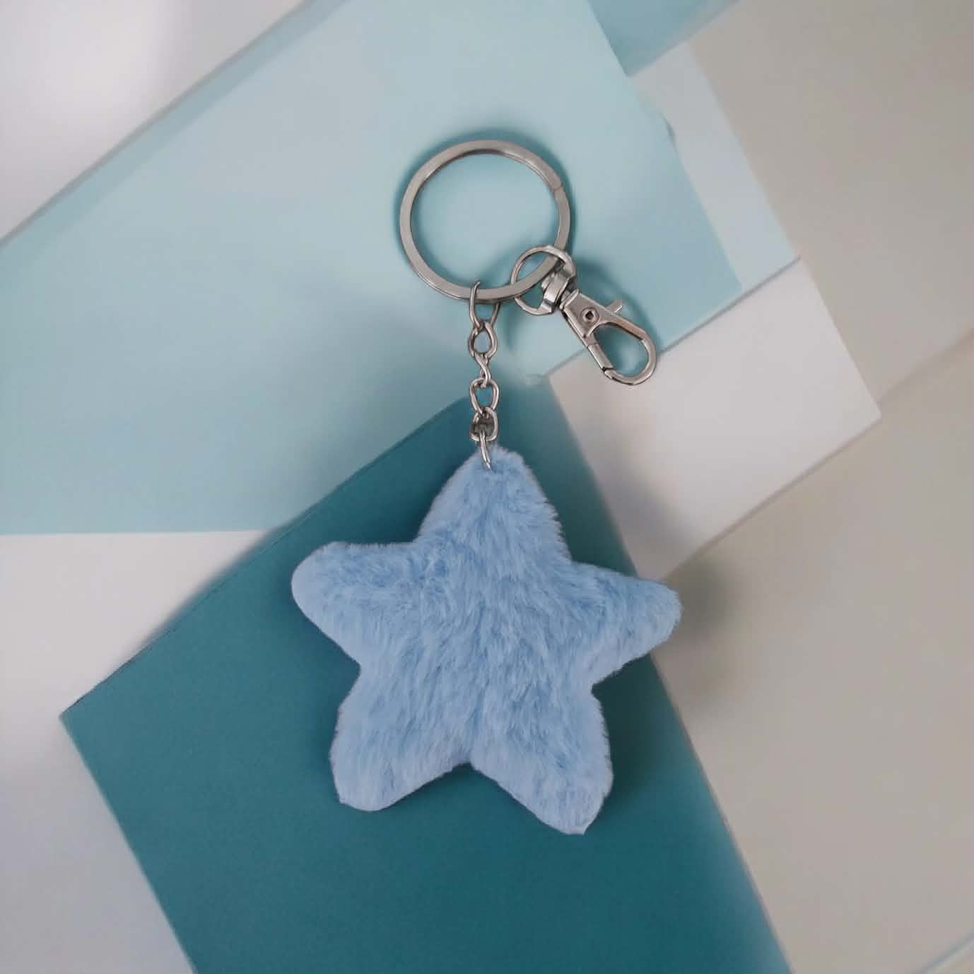 Plush Star Keychain