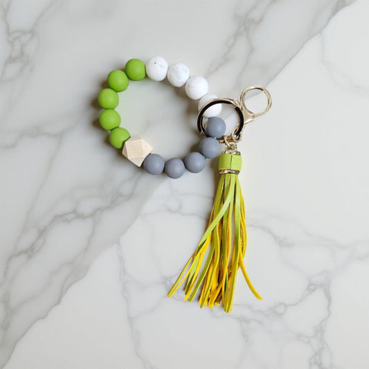 Coloured with dark grey and marble white