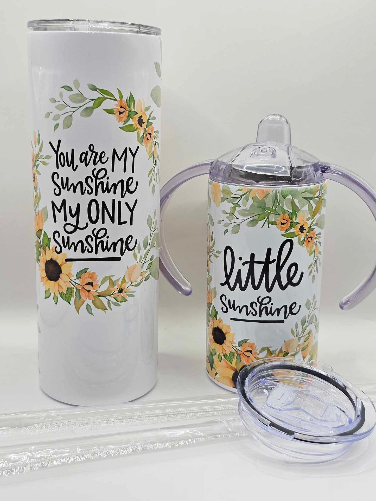 My Sunshine Tumbler and Little Sunshine Sippy Set