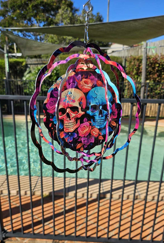 Neon Skulls