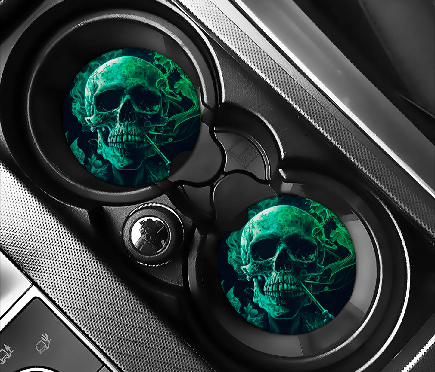 Green skull marijuana NO.2