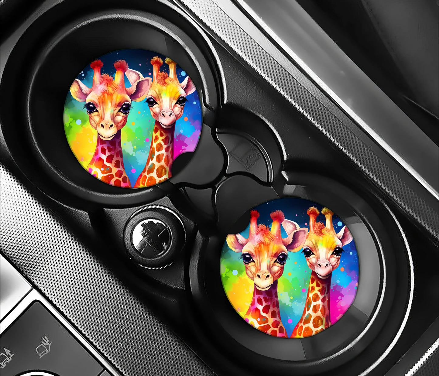 Neon Giraffes