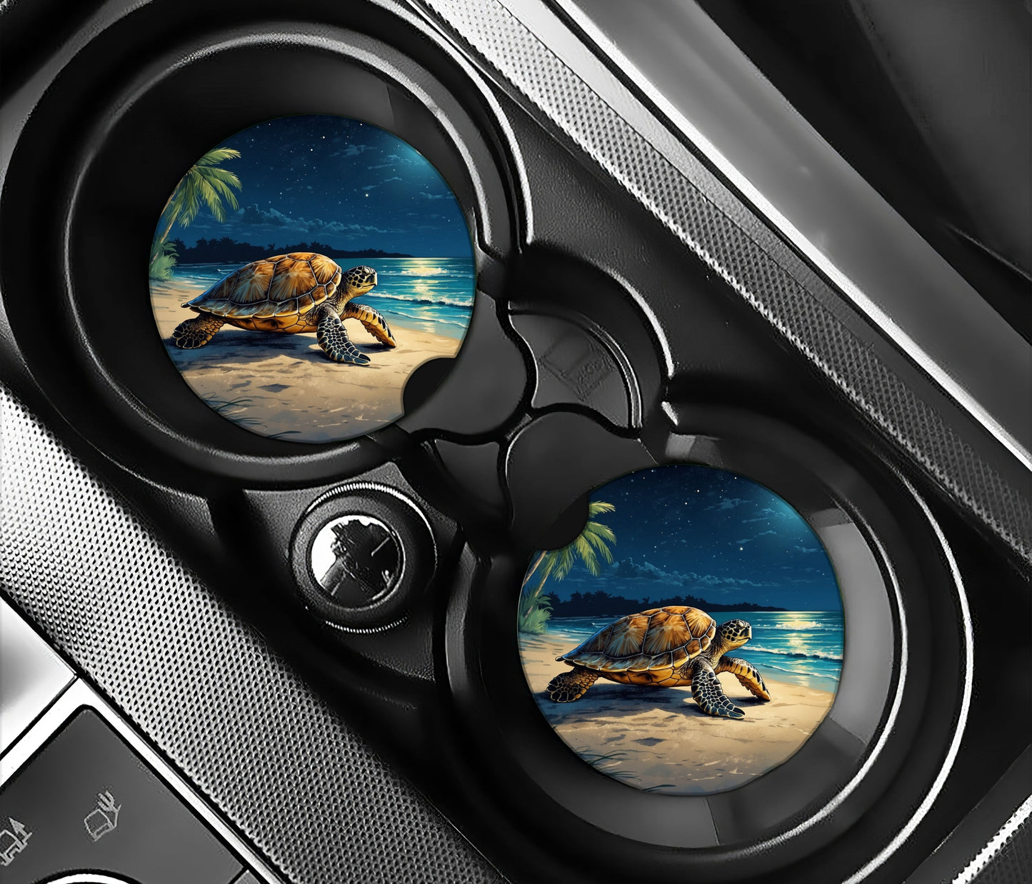 Turtles by the sea