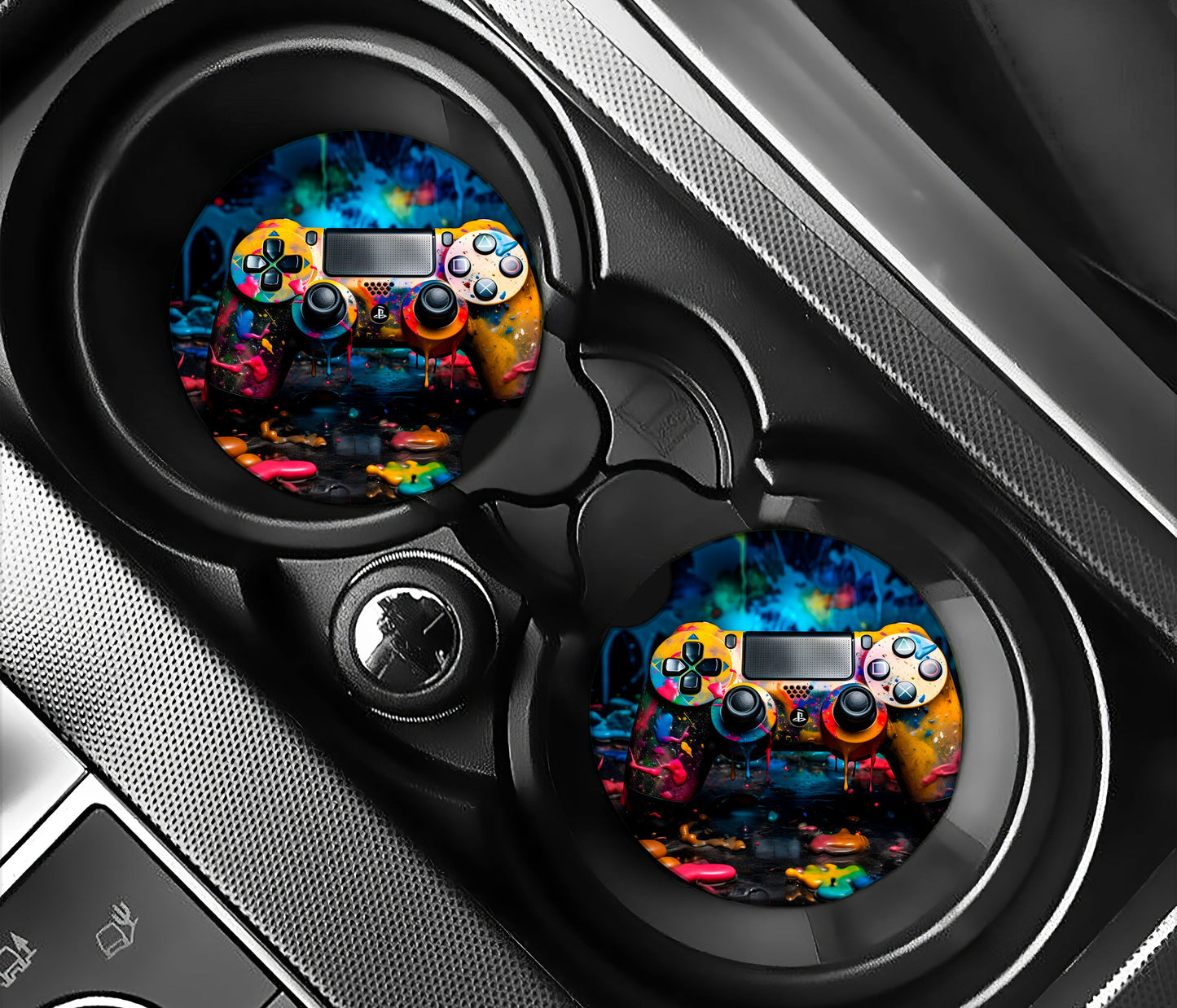 Orange game controller