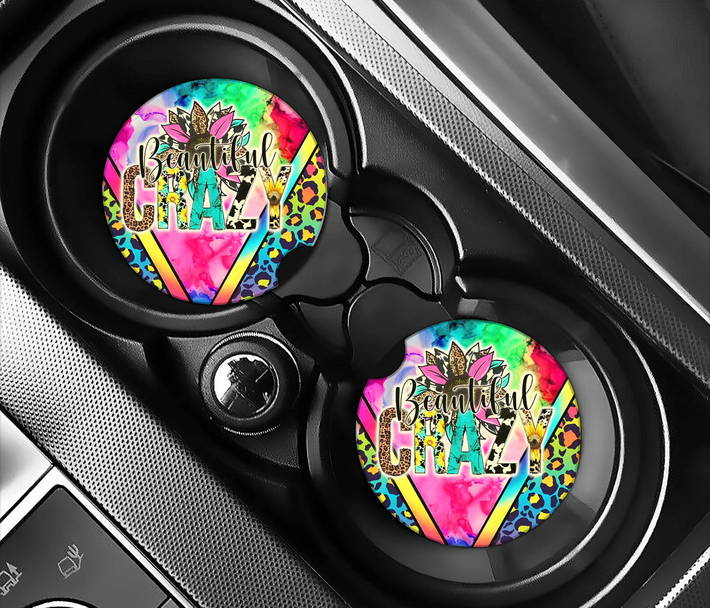 Colorful beautiful crazy