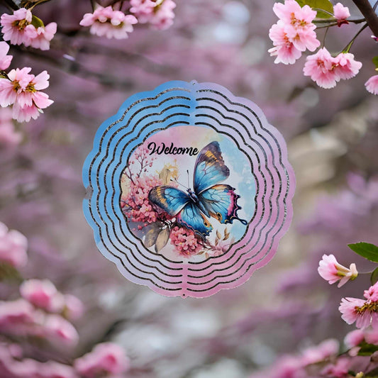Welcome with a beautiful Butterfly