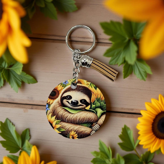 Sloth and Sunflowers