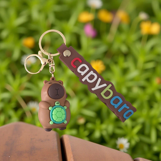 Capybara with Turtle