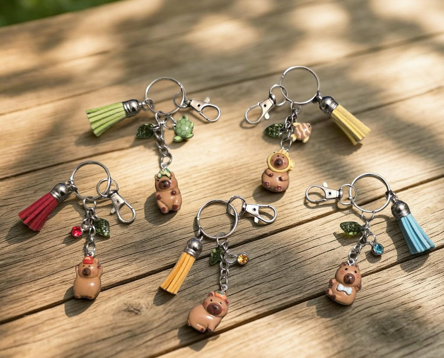 Capybara Keychain
