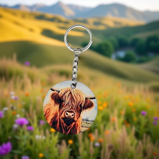 Rustic Highland Cow