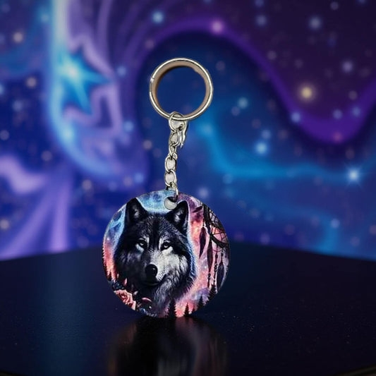 Wolf & Dream Catcher