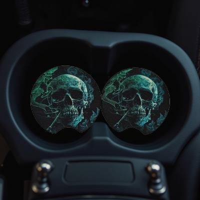 Green skull marijuana NO.2