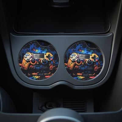 Orange game controller