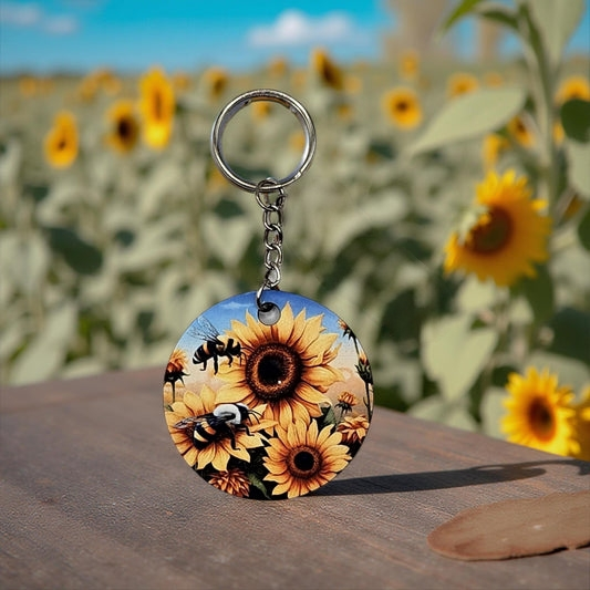 Bees and Sunflowers