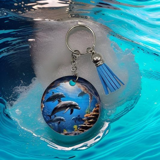Dolphins in the sea